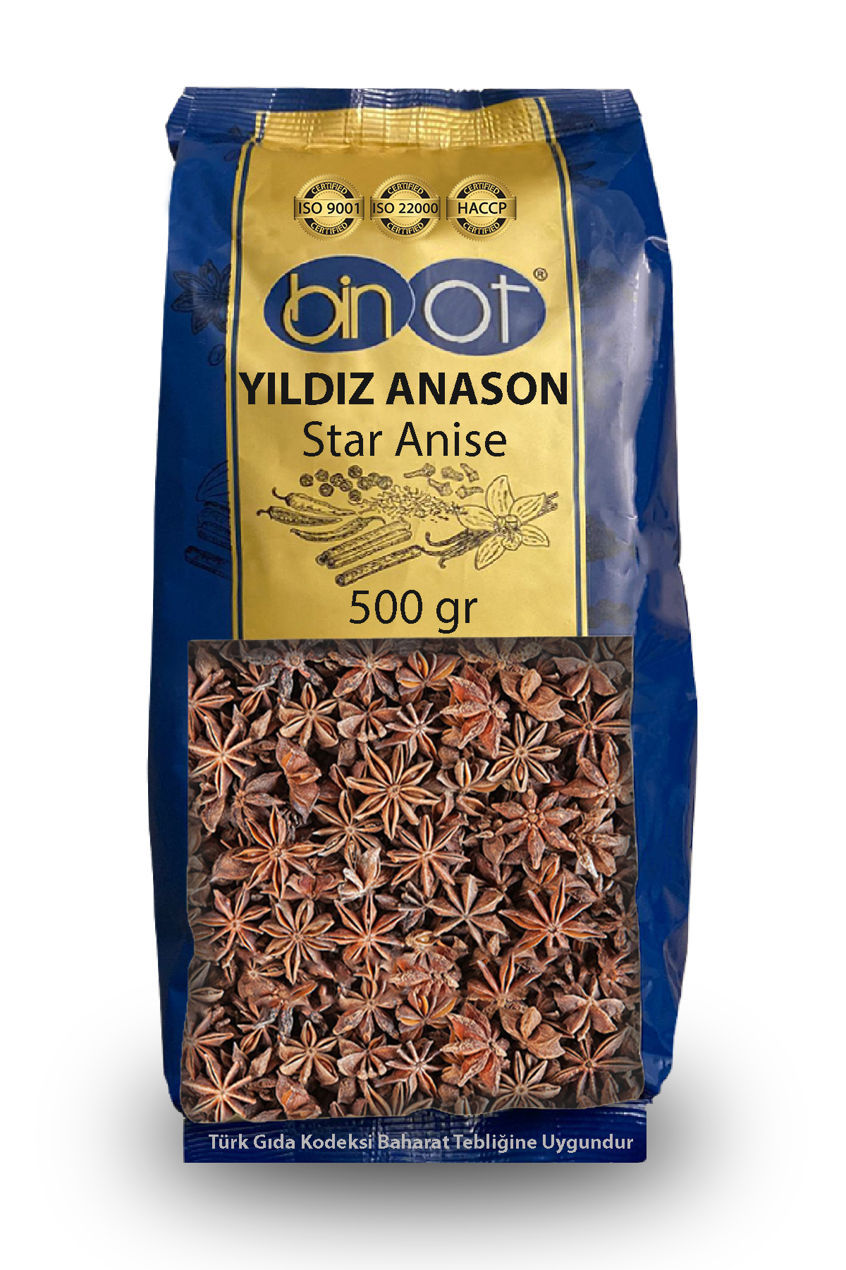 BİNOT YILDIZ ANASON 500 GR